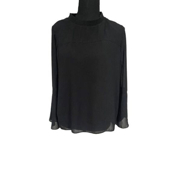 Zara Basic oversized black layered shirt - Picture 1 of 5